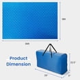 thumbnail image 2 of 36x18 ft Rectangular Pool Solar Cover 12 Mil Heat Retaining Blanket w/Carry Bag, 2 of 12