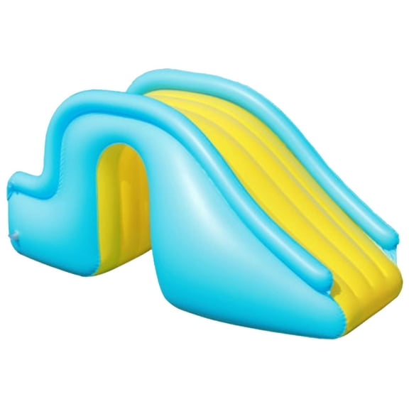 Inflatable Water Slide for Kids Swimming Pool Supplies Widened Steps for Easy Climbing Durable Construction for Summer Outdoor Play