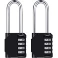 thumbnail image 1 of [2 Pieces] Tsa Luggage Locks, 3-digit Security Lock, Combination Locks, Code Lock For Suitcases, Luggage Bags, Etc. (red), 1 of 5