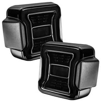 Oracle Light 5852-504 Black & Smoke Fiber Optic LED Tail Lights for Jeep Wrangler JL