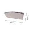 thumbnail image 2 of AURARMLET Car Seat Filler Organizer En Cuero Sintético Resistente Para Mantener Auto Gris, 2 of 8