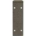 thumbnail image 5 of Ekena Millwork 2"W x 18"D x 6 1/2"H Embrey Steel Bracket, Hammered Dark Bronze, 5 of 11