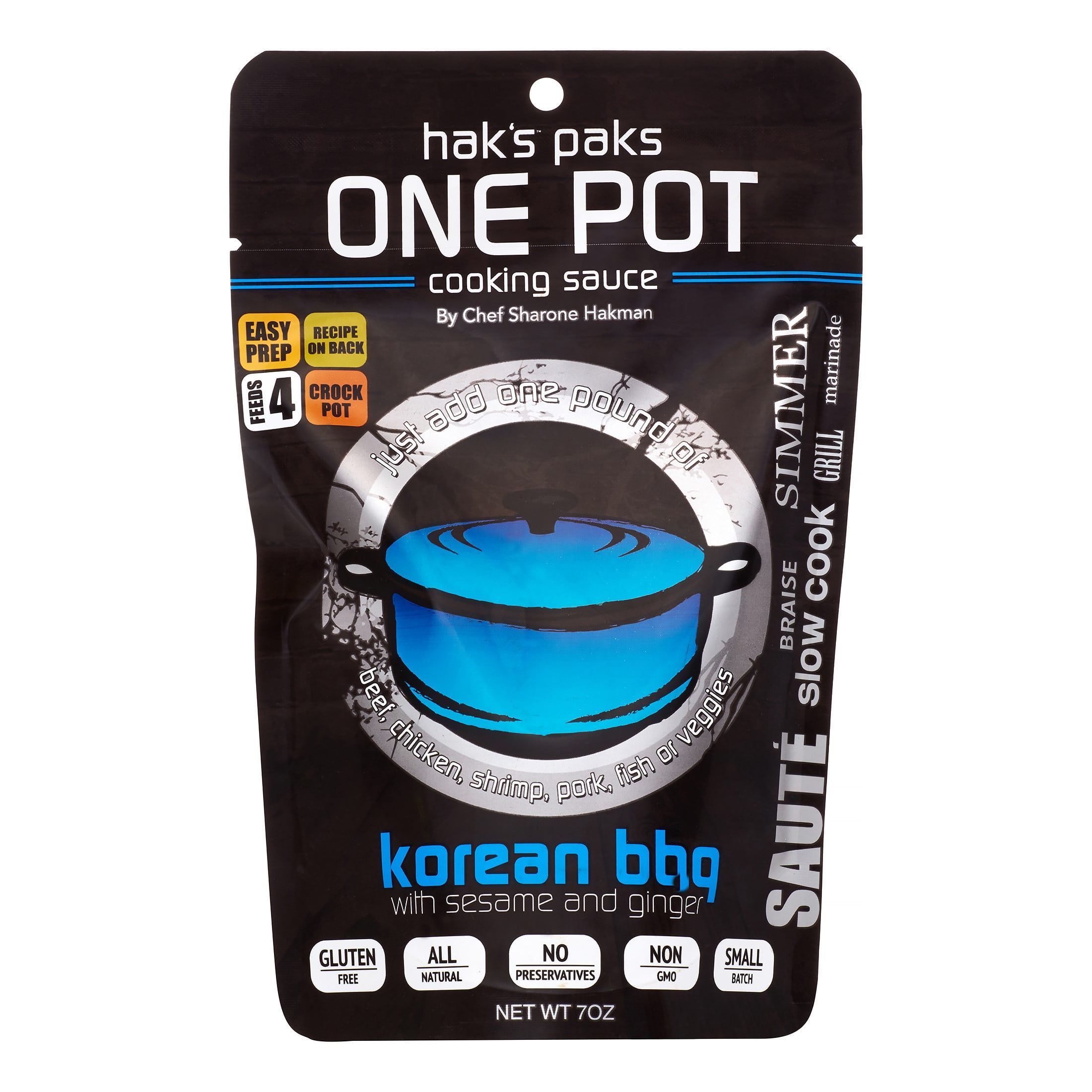 Haks One Pot Cooking Sauce, Korean BBQ, 7 Oz