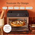 thumbnail image 3 of Our Place Wonder Oven Pro | 8-in-1 Digital Air Fryer & Countertop Oven with Basket, Rack, Pan & Tray | 3-Rack, 32 QT Capacity - Air Fry, Toast, Roast, Bake, Reheat, Broil, Proof & Dehydrate | Char, 3 of 9