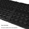 thumbnail image 4 of Pure Garden 6-Pack of Interlocking Weather-Resistant Deck Tiles (Dark Gray), 4 of 8