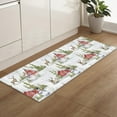 thumbnail image 5 of Kitchen Rugs and Mats Set of 1 Christmas Farmhouse Winter Scene Reindeer Snowman Kitchen Sink Mat,Non-Slip Area Runner Rug,Washable Floor Mat for Home Dining Room Office 15"x47", 5 of 6