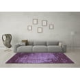 thumbnail image 3 of Ahgly Company Indoor Rectangle Abstract Blue Contemporary Area Rugs, 8' x 12', 3 of 4