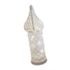 thumbnail image 3 of Linterna colgante decorativa de hierro, luz LED de hadas, diseño retro hueco, hierro hueco M, 3 of 9