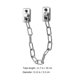 thumbnail image 2 of unbranded 2Ud Cerraduras De Seguridad Plateadas Para Puertas Correderas Y De Hogar, 2 of 8