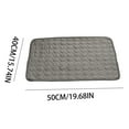 thumbnail image 2 of Cooling Mat for Dogs, Summer Pet Ice Mat Dog Mat Ice Silk Mat Cool Mat Pet Supplies, Pet Dog Self Cooling Pad(B, 15.7x19.7in), 2 of 5