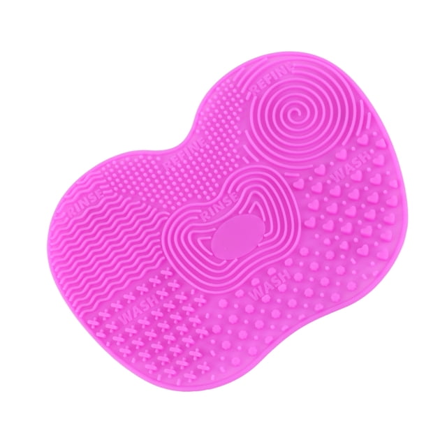 Almohadilla Limpia Del Depurador Del Cepillo Del Maquillaje, Estera Limpia Plegable Del Cepillo Del Maquillaje 3pcs Para El Salón De Belleza