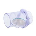 thumbnail image 2 of PVC Clear Check Valve for Water Pipe Plumbing Non Return Valve for Backflow Prevention Transparent One-Way Valve for Kitchen Sink, 2 of 8