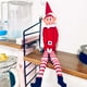 thumbnail image 4 of Muñeco elfo de decoración navideña, adorno de elfo navideño de 42 cm para niños, muñecos elfos articulados para decoración del hogar, 4 of 5