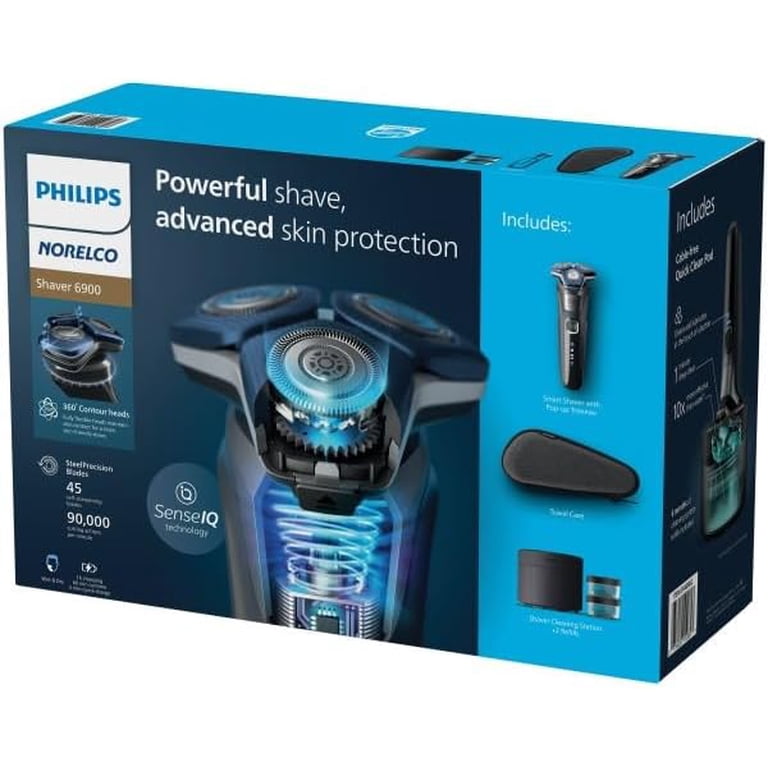 PHILIPSMR16 ExpertColorLED7.2W50W 6個新品 Philips Norelco Shaver 6900 with SenseIQ and Quick Clean Pod