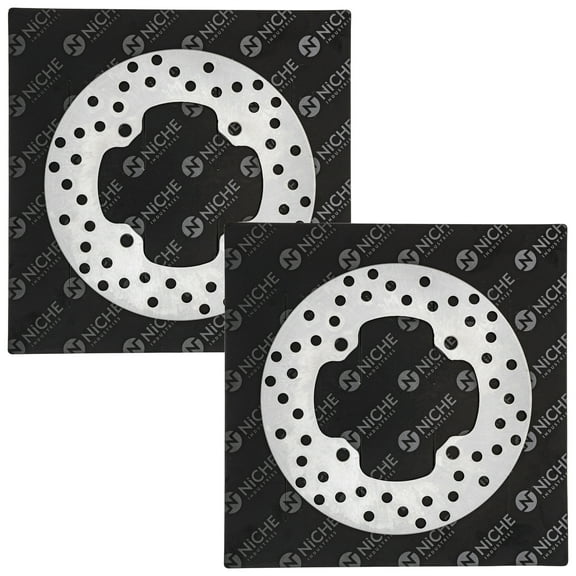 Niche Rear Brake Rotor Set for Polaris Ranger 570 800 Sportsman 400 UTV 519-CRT2260R