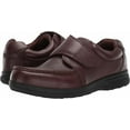 thumbnail image 2 of Nunn Bush Men Cam Strap Hook and Loop Casual Loafer Lightweight Slip On, Brown Tumbled, 9.5 Wide, 2 of 6