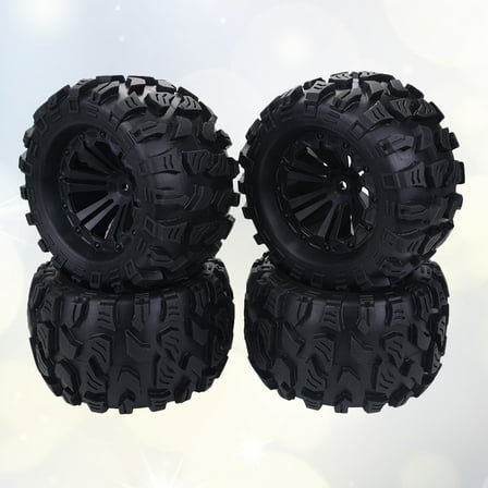 WHAMVOX 4 Pcs Wheel Wheels Car Toy Accessories