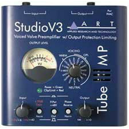 ART TubeMPSTV3 Variable Valve Voicing Tube Mic Preamp With