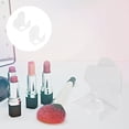 thumbnail image 3 of OUNONA Palette de Maquillage en Forme de Cœur 2 Pcs pour Mélanger les Rouges à Lèvres avec Design Portable pour Femmes, 3 of 5