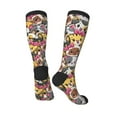 thumbnail image 4 of Balery Cute Cat Cartoon Fun Novelty Socks Men'S Women'S Crew Socks Funny Crazy Novelty Socks Quirky And Cool Socks, 4 of 9