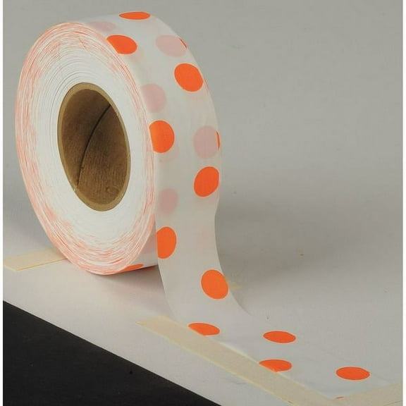 Manufacturer Varies Flagging Tape,Pink/White,150ft x 1-3/8In SPGW-200