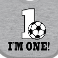 thumbnail image 4 of Inktastic First Birthday Soccer 1 Year Old Boys or Girls Baby Bib, 4 of 4