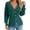 Dark Green, variant on Deep V-neck Women Solid Button Down Slim Knit Cardigan Coat Sweater