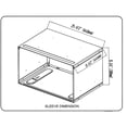 thumbnail image 4 of Keystone New 26 In Through-the-Wall Air Conditioner Wall Sleeve, White, 4 of 7