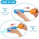 thumbnail image 3 of Pistola de agua, 6 piezas de pistola de agua de espuma, nuestros juguetes de baño de playa para nadar en verano para niños, para niños como regalo (8 piezas), 3 of 4
