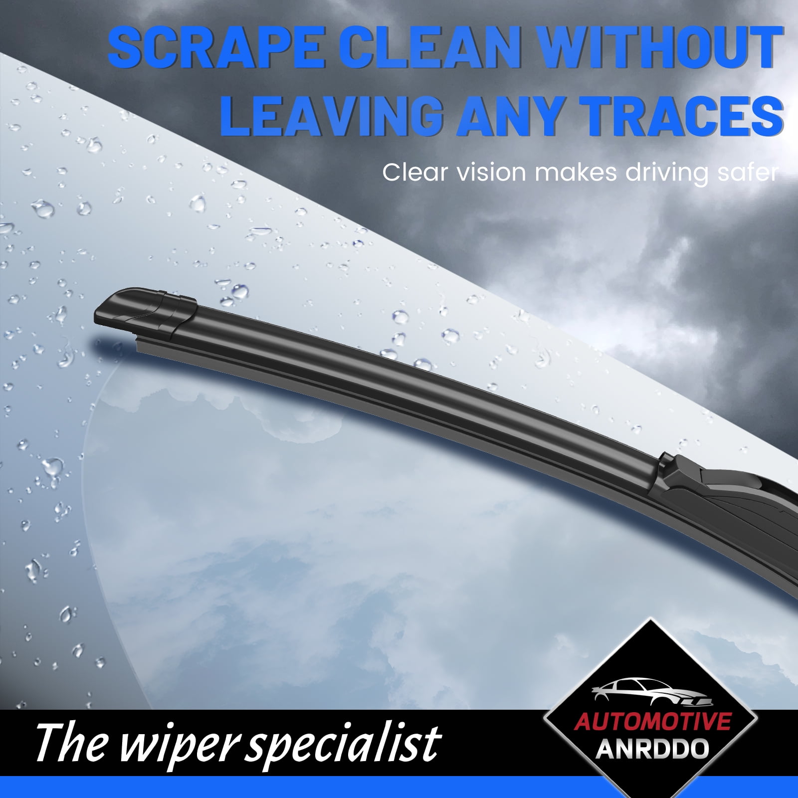 VYAOP Windshield Wipers Replacement for 2019-2023 Toyota Rav4,2021-2023 Rav4 Prime,2006-2015 Mazda 5 OEM Quality All Season Wiper Blades 26" 16" 12" (3 Pack)