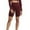 Wine, variant on yillto Gym Shorts for Womens High Waist Seamless Workout Running 7 Inch Biker Shorts