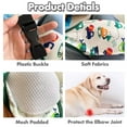 thumbnail image 4 of Harikaji Dog Elbow Protector, Dog Front Leg Recovery Protector for Prevent Licking Wound, Elbow Protectors with Mesh Pad for Medium Large Dogs Red Car 3XL, 4 of 4