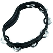 Meinl Percussion Headliner Series Single Row Hand Held ABS Tambourine (Black)