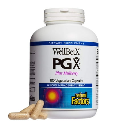 - - WellBetX PGX Plus Mulberry, Supports a Normalized Appetite, Metabolism, and Helps Curb Cravings and Maintain Already Healthy Blood Sugar Levels, 180.., By Natural Factors
