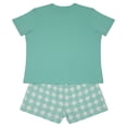 thumbnail image 2 of Pijama The Powerpuff Girls para Dama Set Playera Manga Corta con Short Verde Talla M 2 Piezas, 2 of 4