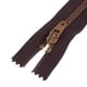 thumbnail image 3 of 10 piezas de cremalleras invisibles cerradas para manualidades, accesorios para proyectos. marrón, 3 of 8