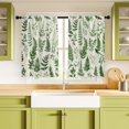 thumbnail image 5 of Kitchen Curtains over Sink Bathroom Window Cafe Basement Cortinas para Cocina Farmhouse Camper Rv Short Mini Curtain Green Botanical Plant Spring Elegant Country Rustic Modern Cute - 26×36‘‘, 5 of 6