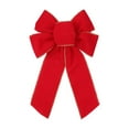 thumbnail image 4 of Lazos de Navidad Hugo con Purpurina Rojos 20cmx30cm, 4 of 8
