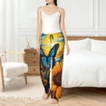 thumbnail image 4 of Rateoe Colorful Cloud Butterfly Sunflower Pattern Women’s Ultra-Soft Comfy Pajama Lounge Pants Sleepwear,Comfortable Lounge Wear,lightweight Pajamas, Casual Home Wear-Large, 4 of 6
