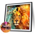 thumbnail image 1 of Cuadros Decorativos Kit de póster de León 5D hecho a mano con pintura de diamante de taladro cuadrado completo DIY hecho a mano para el hogar Sywqhk Nuevos Originales, 1 of 1