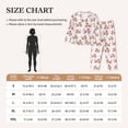 thumbnail image 4 of Sikiie Dachshund Dog Puppy Women's Long-Sleeve Shirt and Full-Length Bottom Pajama Set (s-xxl)-Large, 4 of 7