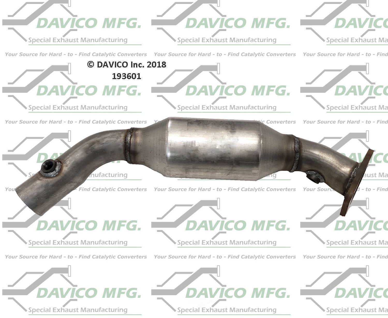Davico Mfg 193601 Direct-Fit Catalytic Converter