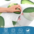 thumbnail image 5 of Yayeee Kitchen Curtains Tier Set of 2 Light Filtering 57"x36" Over Sink Window Panels, Avocado, 5 of 7