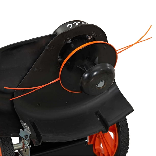 YARDMAX 22 in. 170cc Gas Walk Behind String Trimmer Mower