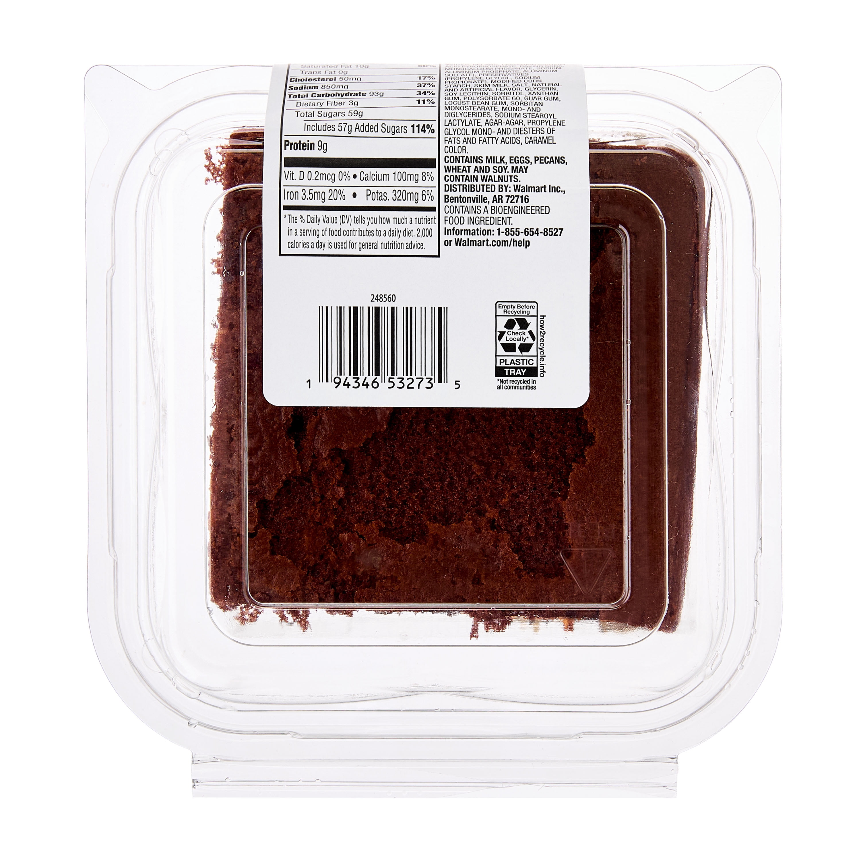 Freshness Guaranteed German Chocolate Cake Slice, 5.6 oz (Refrigerated)