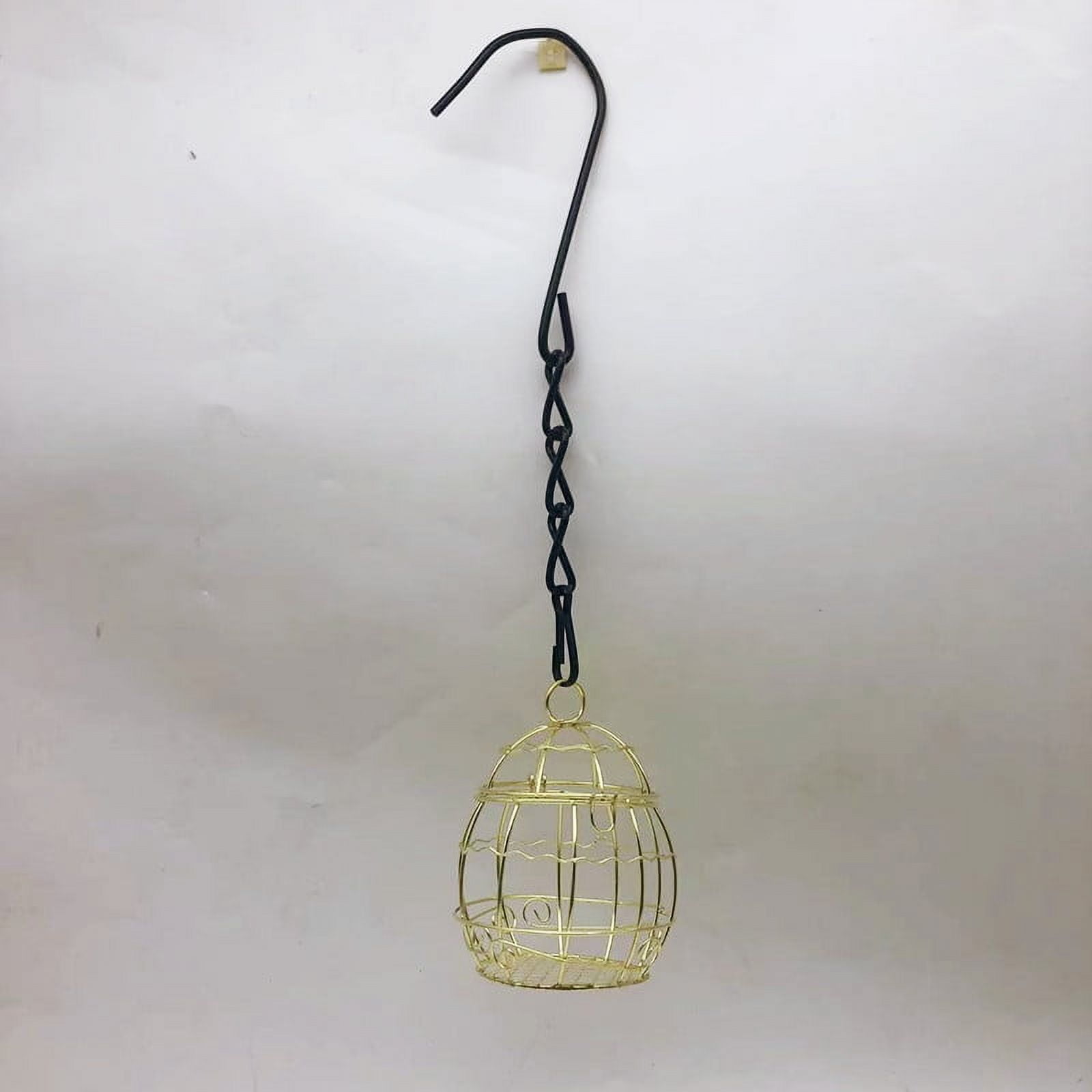 Holiday Decorations Specials Outdoor Birdcage Bird Feeder Spring Hanging Bird Feeder Garden Yard Feeder 2pcs