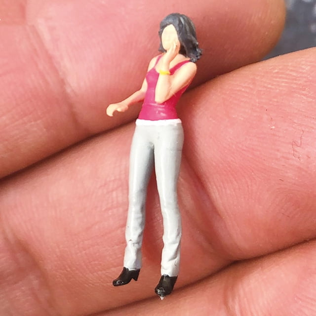 Muñeca de Figuras de Personas Baoblaze Diorama 1:64