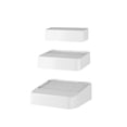 thumbnail image 5 of 3 Steps Litter Box Ramp with Filter Function, Detachable Litter Trapper, Easy Clean Adjustable Cat Litter Stair for Small & Elderly Cats, White, 5 of 11