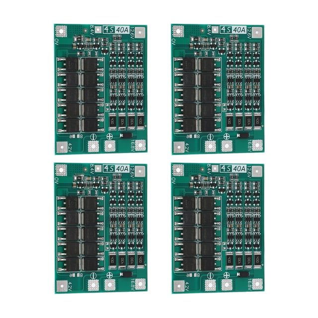 Placa de celda PCB de protección, 4 piezas Equilibrio de batería de litio Módulo de equilibrio de batería de litio Accesorios de alimentación Solución innovadora