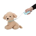 thumbnail image 4 of Portable Pet Small Dog Stretchable Automatic Traction Rope Supply with Collar Blue, 4 of 14
